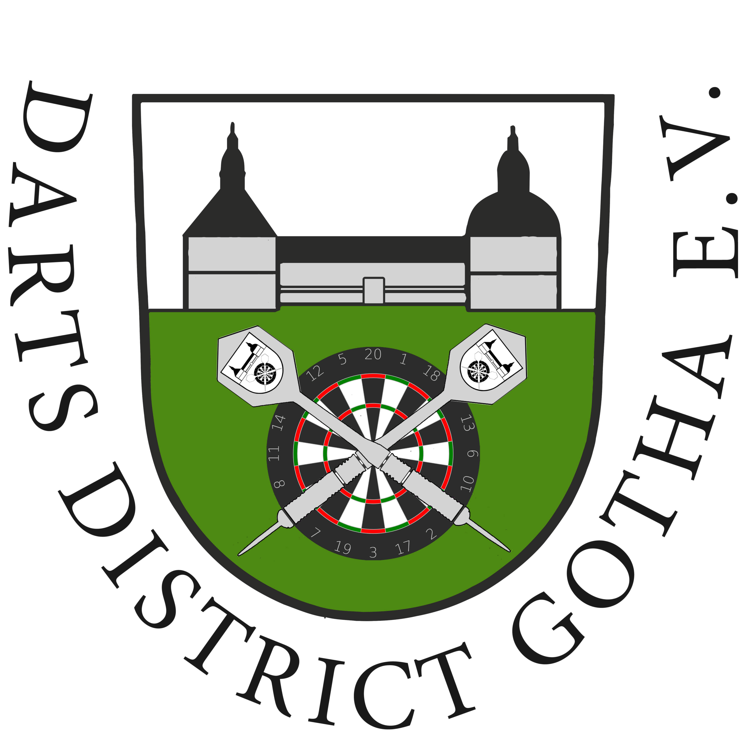 Darts District Gotha Logo